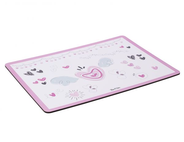 048-01-flırty heart desenli amerikan servis 31x29.5cm