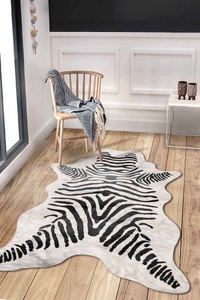 Birkilim Lazer Kesim Yıkanabilir İpeksi Kaymaz Taban Dekoratif Halı | MLN-IP-HY-861