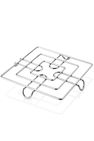 Queen's Kitchen | Çelik Parlak Kare Nihale