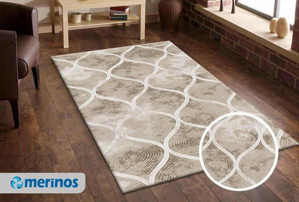 Merinos Terapy Damla Halı | Bej | 19111-70-Beige