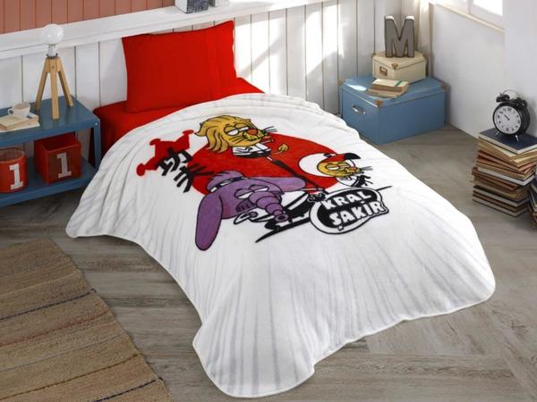 Lisanslı Kral Şakir Tek Kişilik Battaniye Karete | Hobby