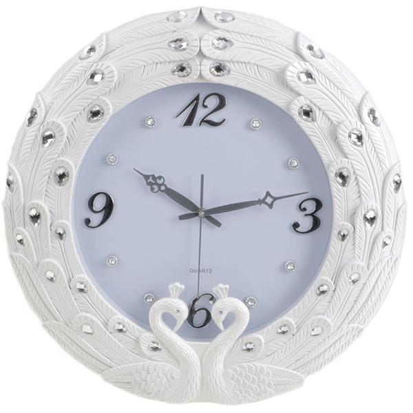 Çınar Rüya Kuğu Tasarım Duvar Saati | Beyaz | 6545
