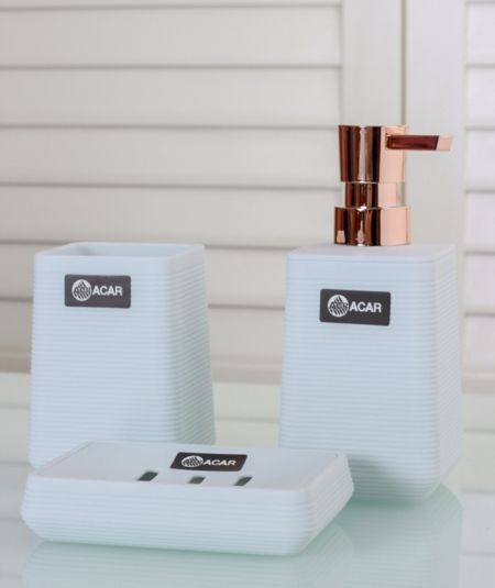 3Lü Akrilik Banyo Seti