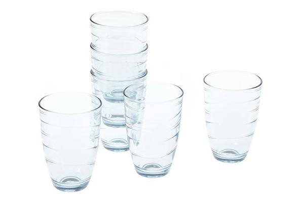 Paşabahçe Meksika 6 Parça Su Bardağı Seti | Mavi | 360ml | 52460-Blau