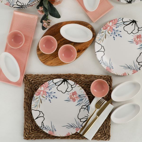 Rossy Breakfast Set 20 Pieces for 6 Persons | ceramics