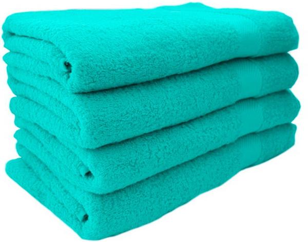 Schäfer | 5'li Misafir Havlusu Seti | %100 Pamuk | Turkuaz | 60231x5