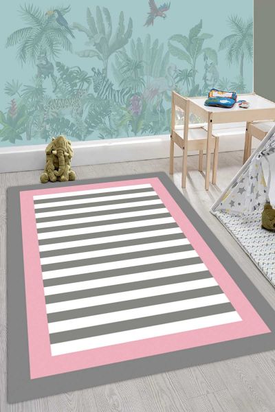 Birkilim Yıkanabilir İpeksi Kaymaz Taban Çocuk Odası Halısı | MLN-IP-HY-1431