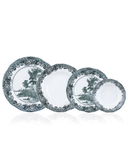 Acar Mutfak | Winchester 24 Parça 6 Kişilik Beyaz Porselen Yemek Takımı