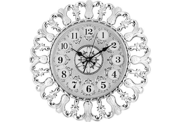 Bavary Modern Duvar Saati | Gümüş | By-d309j