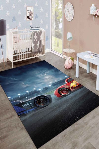 Birkilim Yıkanabilir İpeksi Kaymaz Taban Çocuk Odası Halısı | MLN-IP-SD-189