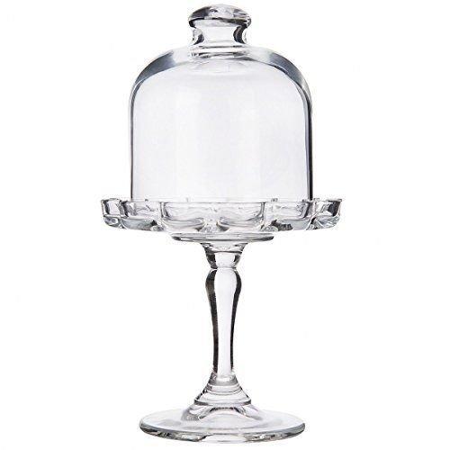 Pasabahce | Ayaklı | Kapaklı | 19 cm | Cam | Servis Tabağı | 96457