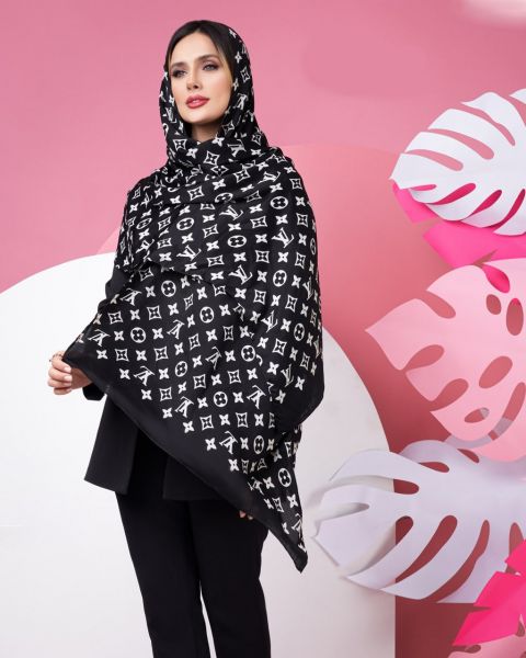 Dekonaz | Desenli Modern Tasarımlı Bayan Eşarp | DKNZ-131334