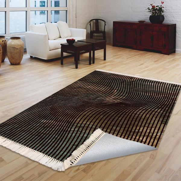 Milano Yıkanabilir Dekoratif Halı Kaymaz Taban | 8mm | MLN-DOT-HT913