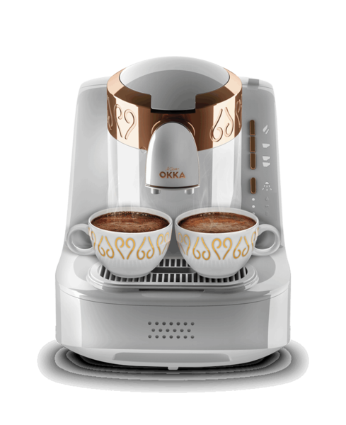 Arzum Okka Türk Kahvesi Makinesi Beyaz Altın 