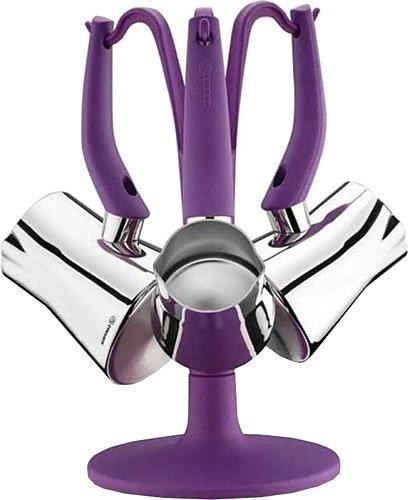 Korkmaz Erguvan Cezve Takımı | 3 Parça | Paslanmaz Çelik | a1231