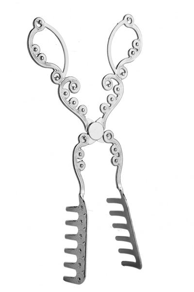 Anti-Tarnish Zamak Luxus Service Zange