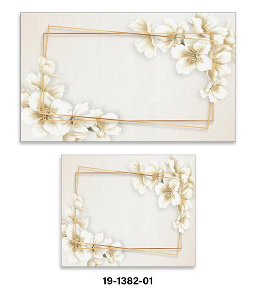 Bayev Flower Djt. 2-teiliges Badematten-Set Schrankset 1382 01