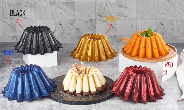 قالب كيك تيتانيوم أسود روماني