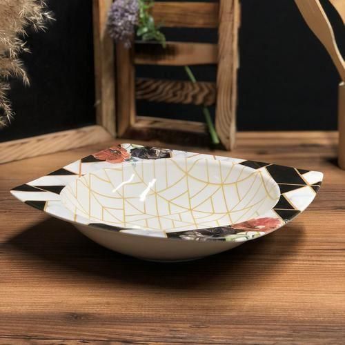 Yns Dijital Baskılı Derin Kare Salata Kasesi 9901015