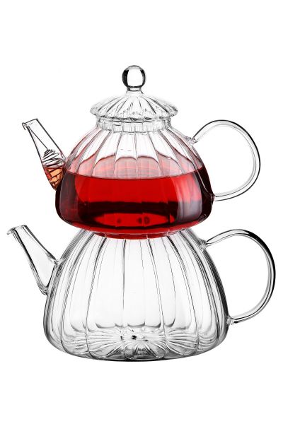 Borasilikatglas Big Teapot Set
