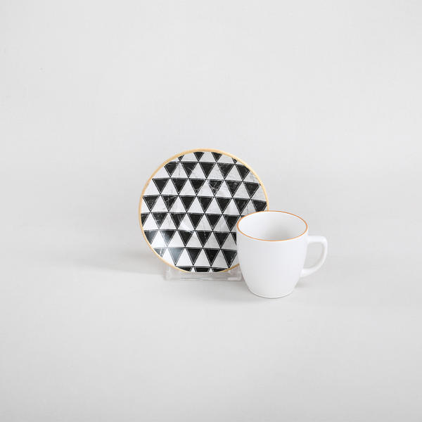 Trigon Kaffeeset 12 Stück für 6 Personen - 18765 | Keramika