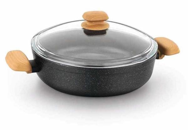 Korkmaz Montana 26 cm Kısa Tencere | İndüksiyonlu | A1244