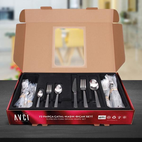 Ensemble de couverts 72 pièces Yakamoz