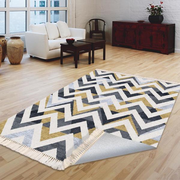 Milano Yıkanabilir Dekoratif Halı Kaymaz Taban | 8mm | MLN-DOT-HT160