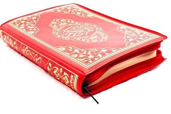 The Holy Quran - Plain Arabic - With Artificial Leather Bag - Pocket Size - Ayfa Yayınevi - Computer Calligraphy