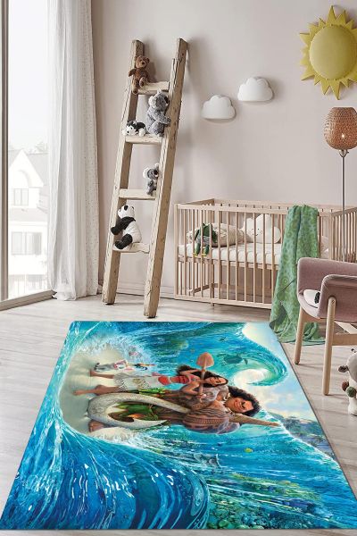 Birkilim Yıkanabilir Dekoratif Halı İpeksi Kaymaz Taban | MLN-IP-HP-784