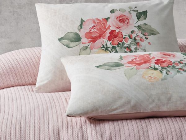 Cottonbox Bond Çift Kişilik Pike Takımı Rosanna Pembe