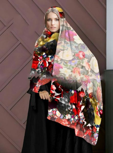 Dekonaz | Desenli Modern Tasarımlı Bayan Eşarp | DKNZ-13121