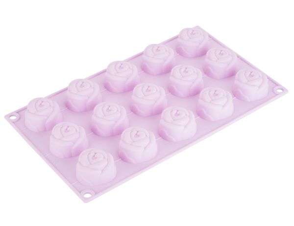 048-06-Silikon hellviolett rosa Abb.15 Kuchenform 28,5x17