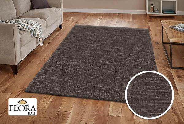Flora Gabeh Collection Halı | Kahverengi |F-2010A-D.Brown