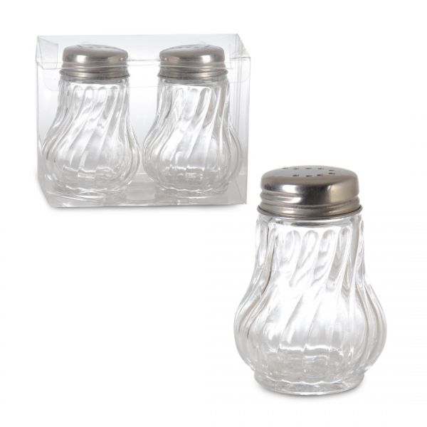 İpek Züccaciye | Cam Tuzluk & Biberlik