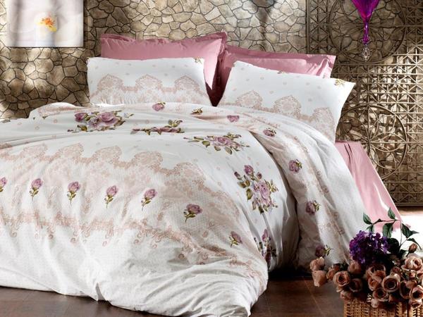 Sedef Çift Kişilik Nevresim Takımı Lila