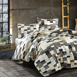 Minteks Avangarde طقم غطاء لحاف مزدوج - التبت