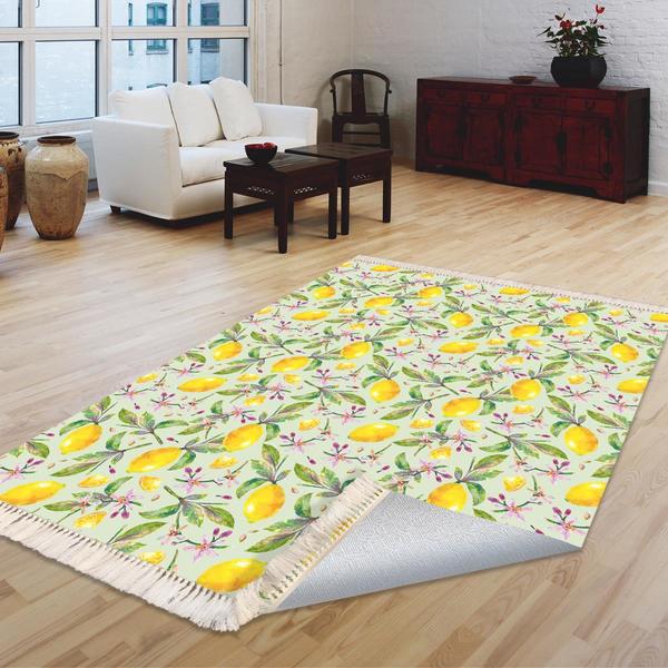 Milano Yıkanabilir Dekoratif Halı Kaymaz Taban | 8mm | MLN-DOT-HT909