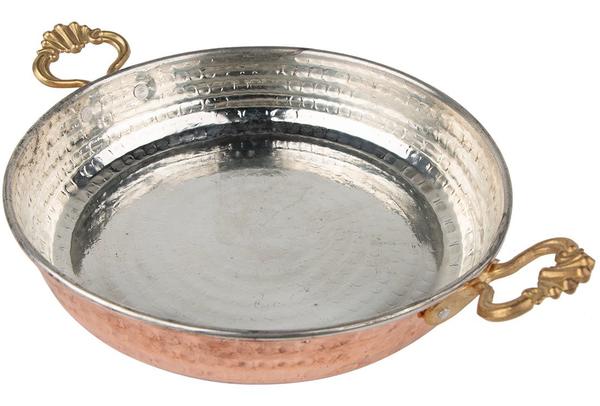 Duygu Bakır Tava | 18x18 cm