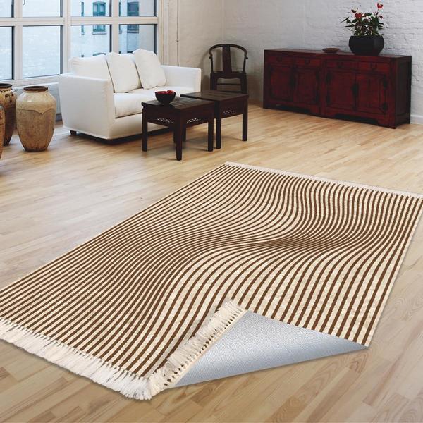 Milano Yıkanabilir Dekoratif Halı Kaymaz Taban | 8mm | MLN-DOT-HT911