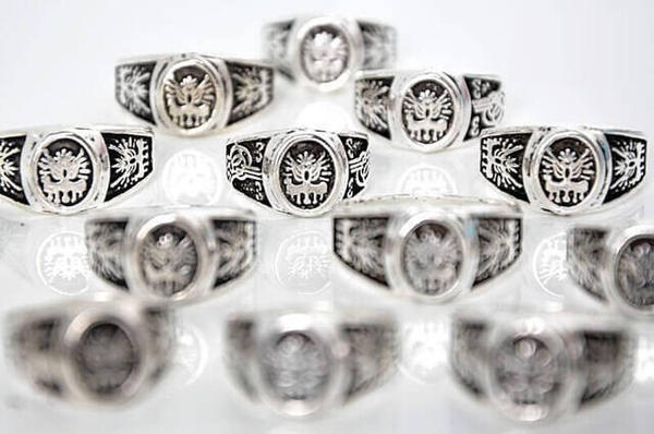 Bague d'armoiries ottomanes (42's) -6113