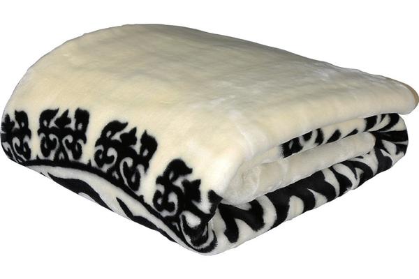 Schäfer Bebek Çocuk Battaniyesi Beyaz | 60401-c