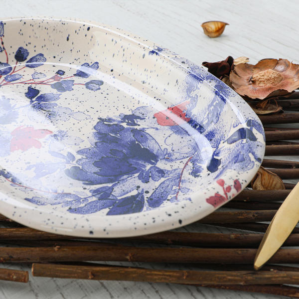 Mimoza Hitit Boat Plate 25 Cm | Keramika