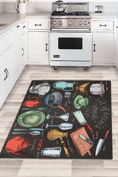 Birkilim Yıkanabilir Dekoratif Halı İpeksi Kaymaz Taban | MLN-IP-HM-578