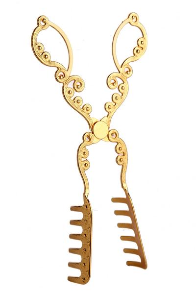 Pince de service de luxe en zamak anti-ternissement