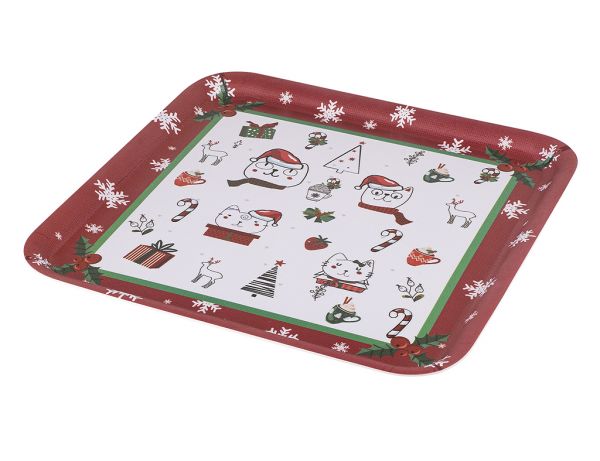 Tantitoni | Jıngle Cats Bordo Kaydırmaz Tepsi