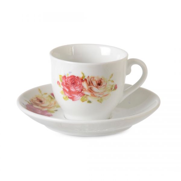 ROZA-75 DECORE 3 KAHVE SETI |IPEK-62483