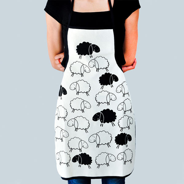Lamb Decorated Kitchen Apron / Akıpek | K +