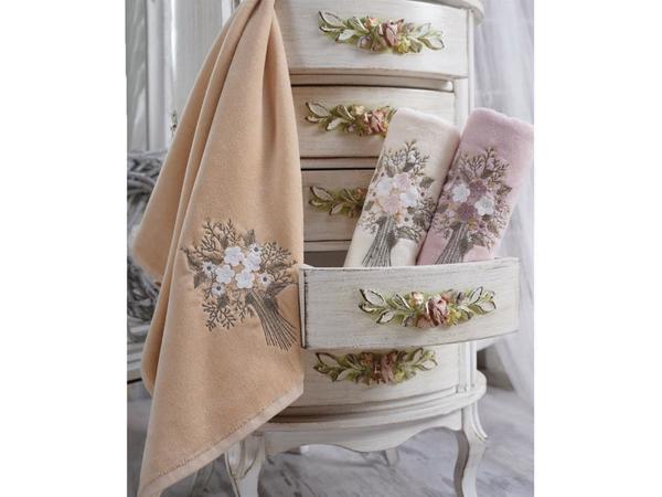 Fancy Leaves El Yüz Havlusu - 3 Renk