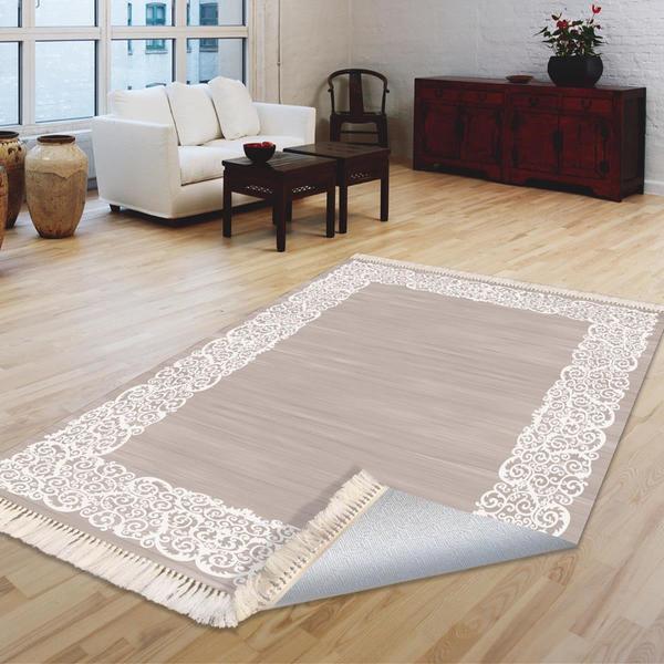 Milano Yıkanabilir Dekoratif Halı Kaymaz Taban | 8mm | MLN-HS524-1